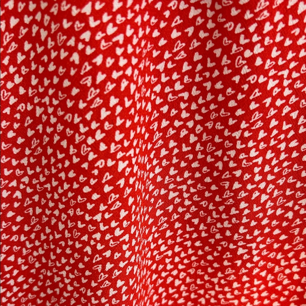 Loft Women's Red Patterned Blouse - image 4